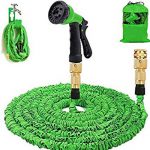 Magic Hose Pipe Spray Gun For Garden Car Wash - 50Ft - Green