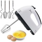 Electric Hand Beater – White