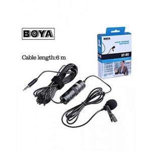 M1 Lavalier Microphone for Canon Nikon DSLR Camcorder & Phone