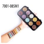 MISS ROSE 10 Colors Glitter Eyeshadow Palette