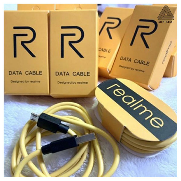 Realme orange Micro USB Data Cable