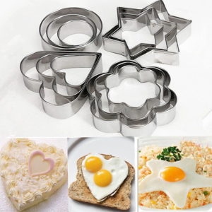 Stainless Steel Cookie Biscuit Cutter 12 pcs set