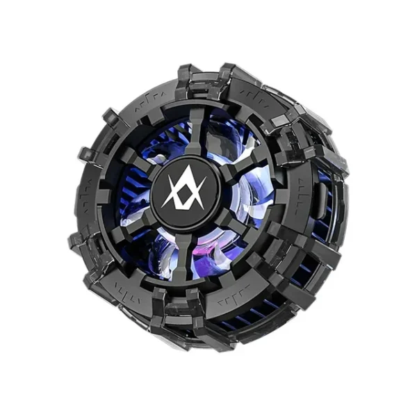 JS81 Mobile Phone Cooler Magnetic/Back Clip 2 in 1 Semiconductor Cooling Fan For IPhone Android Cool Radiator (Random Color)