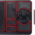 Non Slip Dashboard Matt with Phone Holder Keychain Coins Card Holder