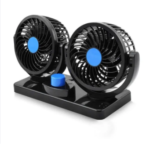 Car Universal Double Headed Fan 360* Degree (With Box)