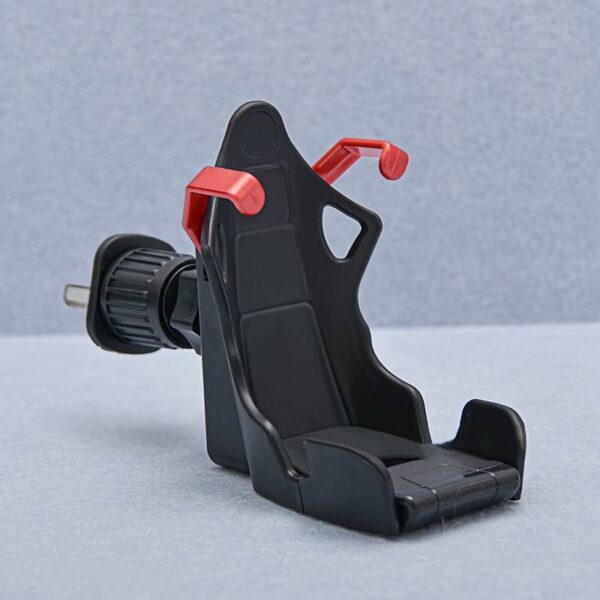 Racing Seat Design Car Mobile Phone | Fast and Furious Mobile Holder with 360? Rotateable AC Grill Grip Which can help Holder to move up and down so that AC winds will be free (Random colors) - Image 6