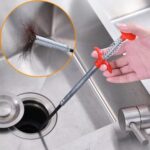 Metal Flexible 90 cm Drain Wire Toilet Clogged Drains Catcher