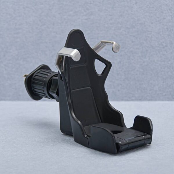 Racing Seat Design Car Mobile Phone | Fast and Furious Mobile Holder with 360? Rotateable AC Grill Grip Which can help Holder to move up and down so that AC winds will be free (Random colors) - Image 9