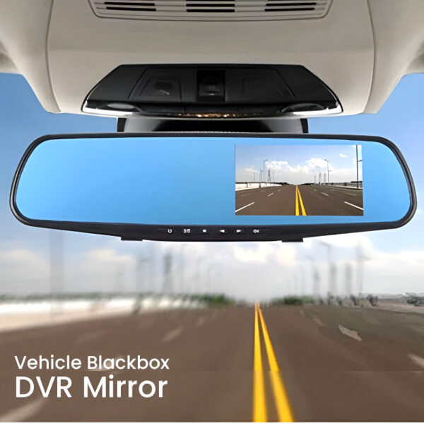 Dual Camera Back and Front With 4.3 ?TFT LCD Crystal-Clear Recording Vehicle Full HD 1080P Blackbox DVR | Car Dash Board Camera | Security Camera for Cars, Vehicles, Trucks and Vans - Image 4