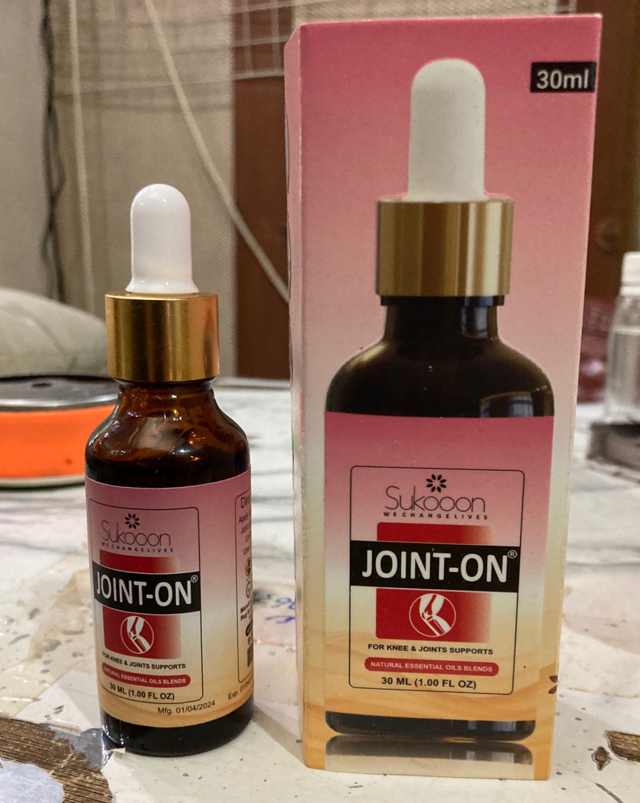 Sukoon Joint On Essential Oil Blend (30ml) - Image 5