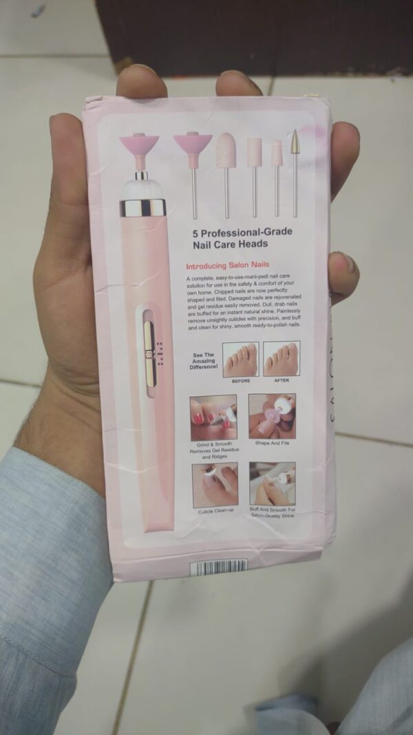 SALOON NAILS KIT (RECHARGEABLE) - Image 2