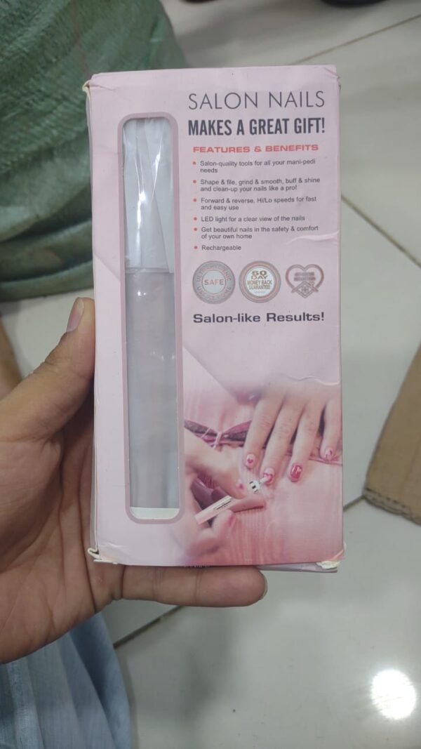 SALOON NAILS KIT (RECHARGEABLE) - Image 3