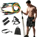 Power Exercise Resistance Band Set 5 in 1 Fitness Band Equipment for Men and Women