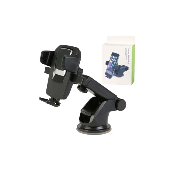 Easy One Touch Mobile Holder Car & Desk Mount / Car Phone Holder Mobile Phone Holder Stand in Car - Image 2
