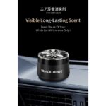 Black Odor Car Perfume Air Freshener Fragrance