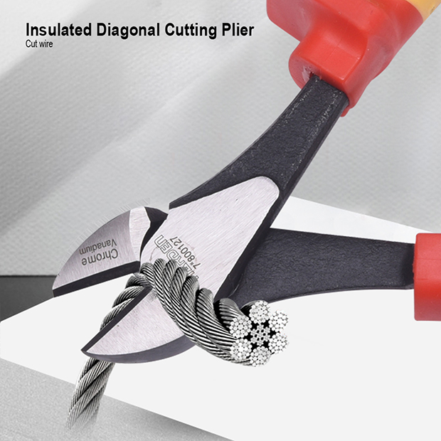 Harden 7'' Insulated Diagonal Cutting Plier - Image 4