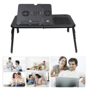 Flexible Portable Laptop E-Table With Cooling Fan