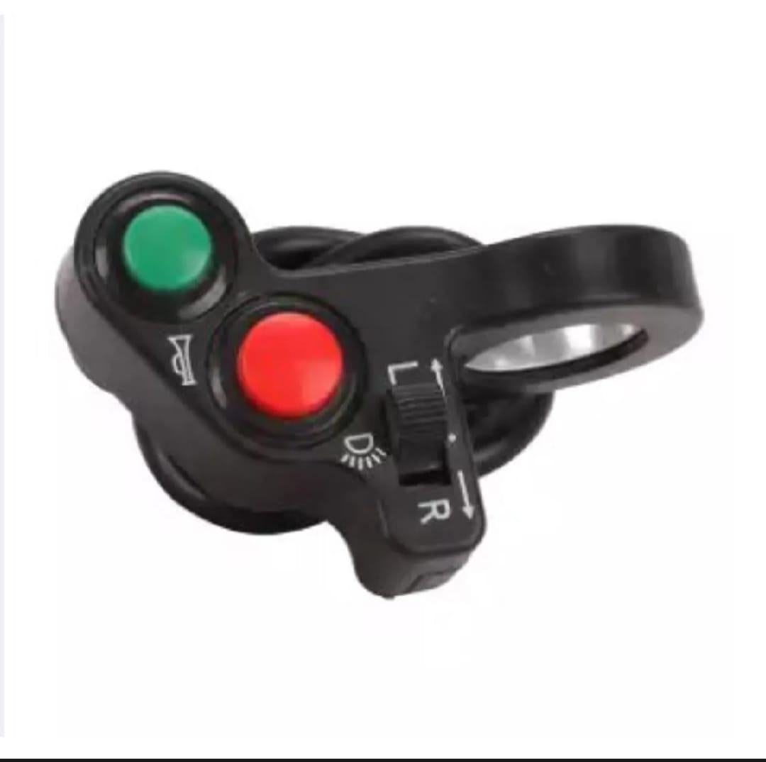 Universal Motorcycle Handlebar Switches ON/OFF Button Connector Horn Turn Signal Lights Head Spot Light Switch - Image 5