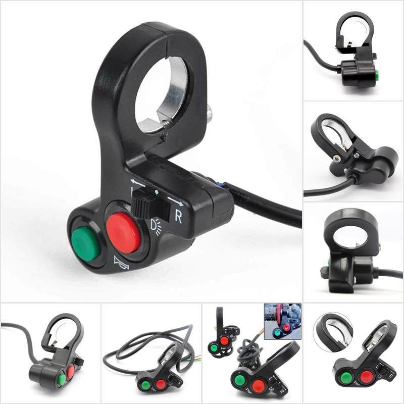 Universal Motorcycle Handlebar Switches ON/OFF Button Connector Horn Turn Signal Lights Head Spot Light Switch - Image 4